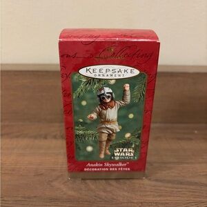 Vintage 2001 Hallmark Star Wars Anakin Skywalker Ornament